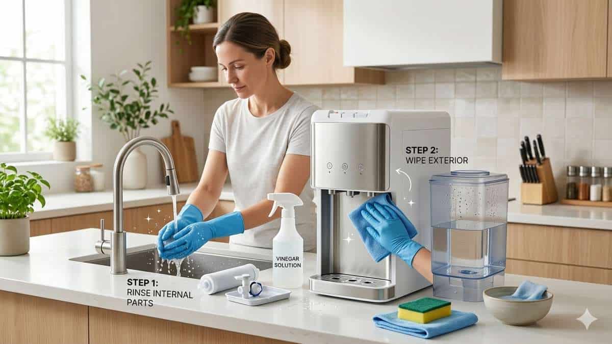 How to Clean a Water Dispenser