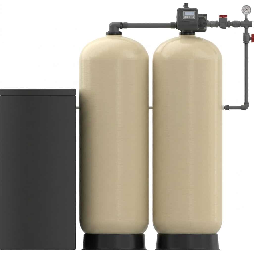 Twin Alternating Water Softeners system