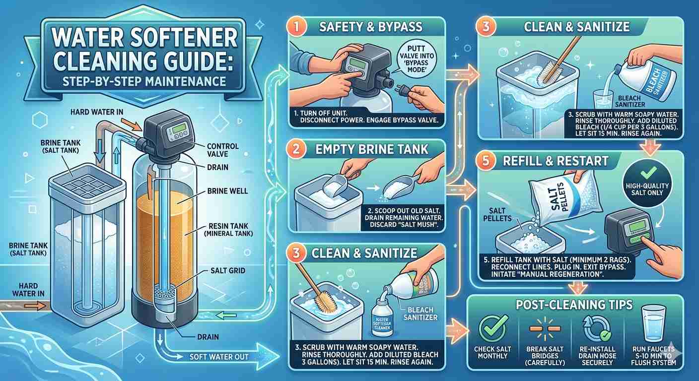 Water Softener Cleaning Guide